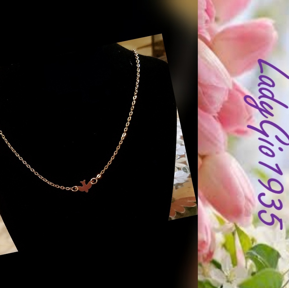 Dove Charm Necklace